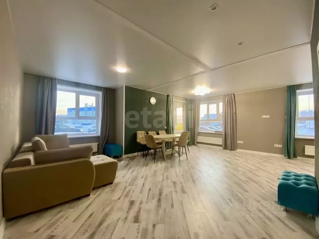 Студия Пермский край, Пермь ул. Сакко и Ванцетти, 93А (45.7 м) - Фото 2