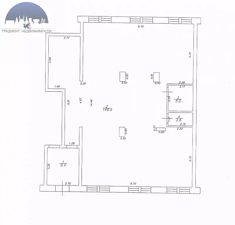 Помещение свободного назначения в Татарстан, Казань ул. Бехтерева, 9А ... - Фото 2