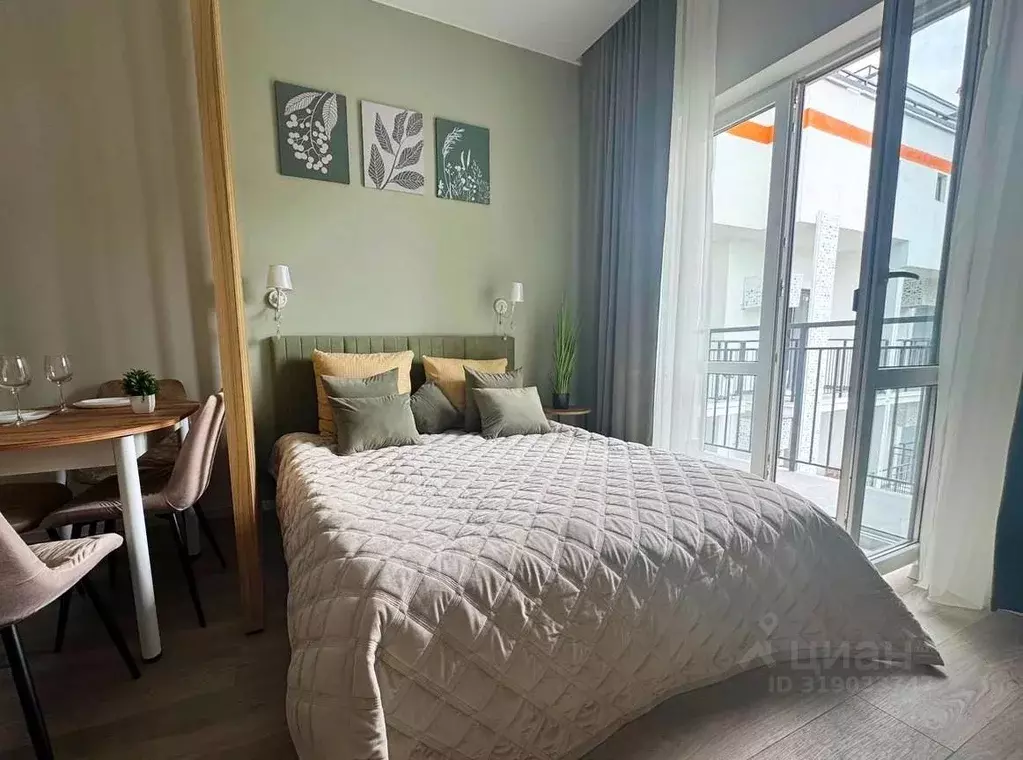 Студия Краснодарский край, Сочи ул. Искры, 88к8 (28.0 м) - Фото 0