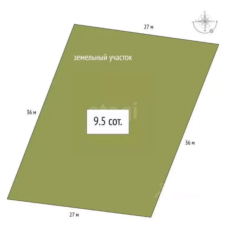 Участок в Алтай, Улаганский район, с. Акташ ул. Юбилейная, 19 (9.5 ... - Фото 2