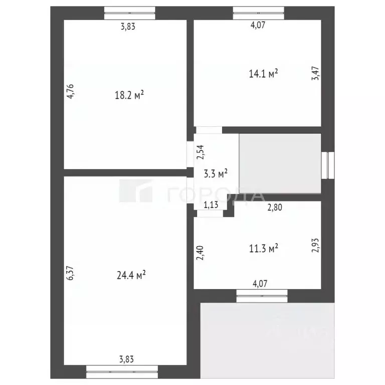 Дом в Алтайский край, Первомайский район, с. Фирсово ул. Дубовая (162 ... - Фото 2