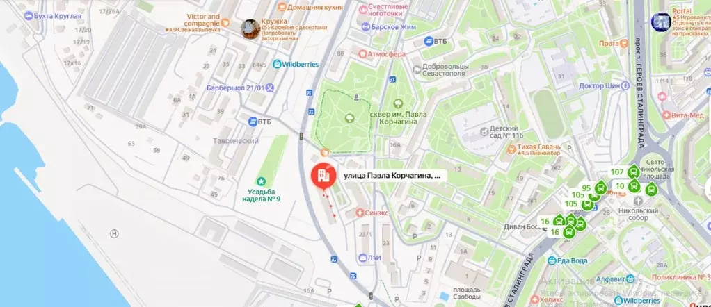 1-к кв. Севастополь ул. Павла Корчагина, 19Бк2 (34.8 м) - Фото 2