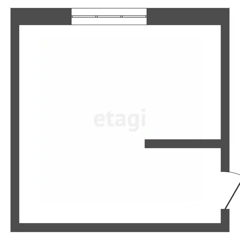 Студия Томская область, Томск пер. Сергея Лазо, 10а (18.0 м) - Фото 1