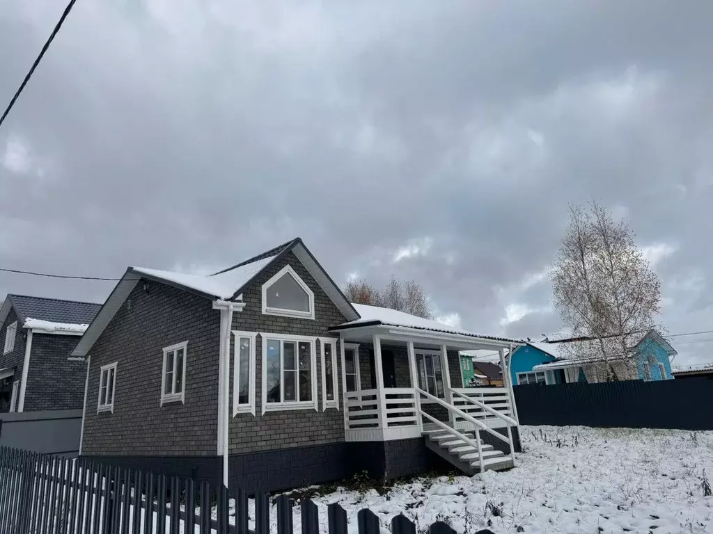 Дом в Московская область, Чехов городской округ, д. Васькино Солнечная ... - Фото 1