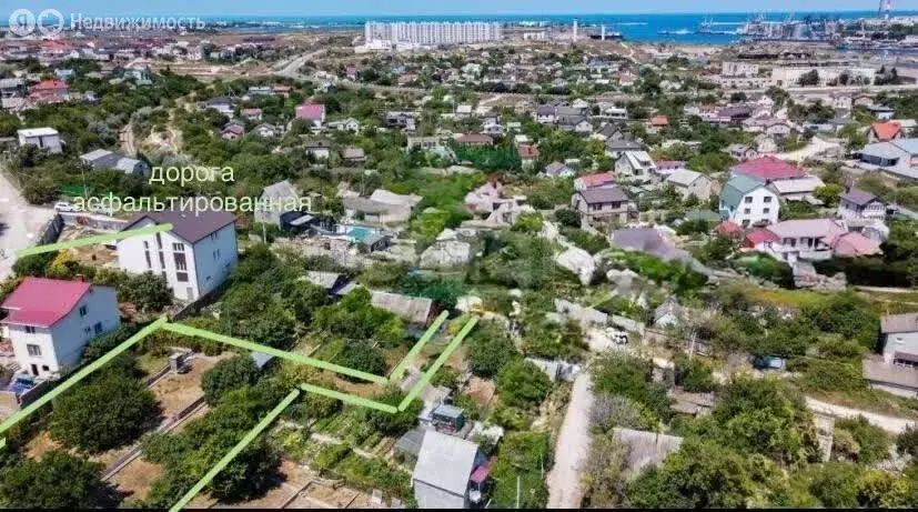 Участок в Севастополь, садоводческое товарищество Эллада (7.99 м) - Фото 2