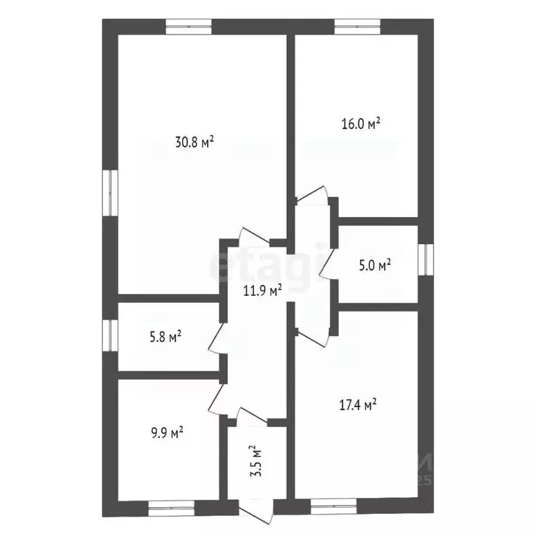 Дом в Воронежская область, Новоусманский район, с. Бабяково Сиреневая ... - Фото 2