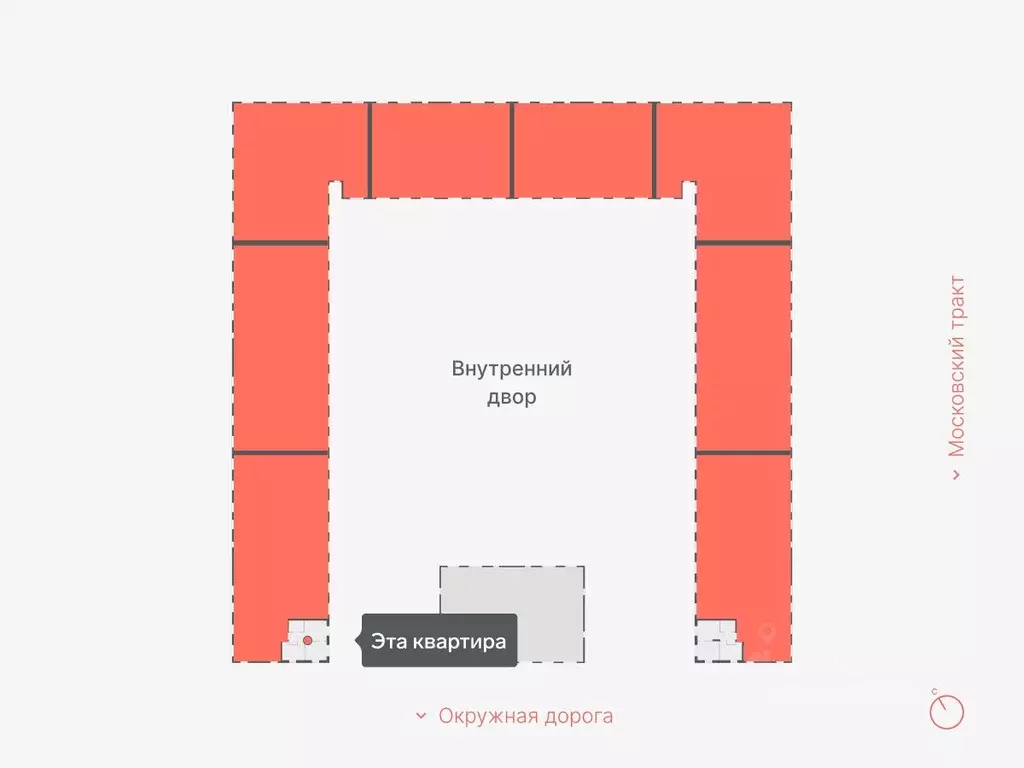 2-к кв. Тюменская область, Тюмень Кремлевская ул., 95 (38.2 м) - Фото 1