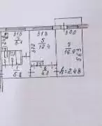 2-к. квартира, 51,7 м, 2/5 эт. - Фото 0