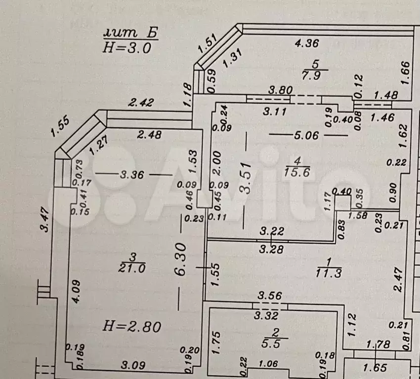 2-к. квартира, 60 м, 3/12 эт. - Фото 0