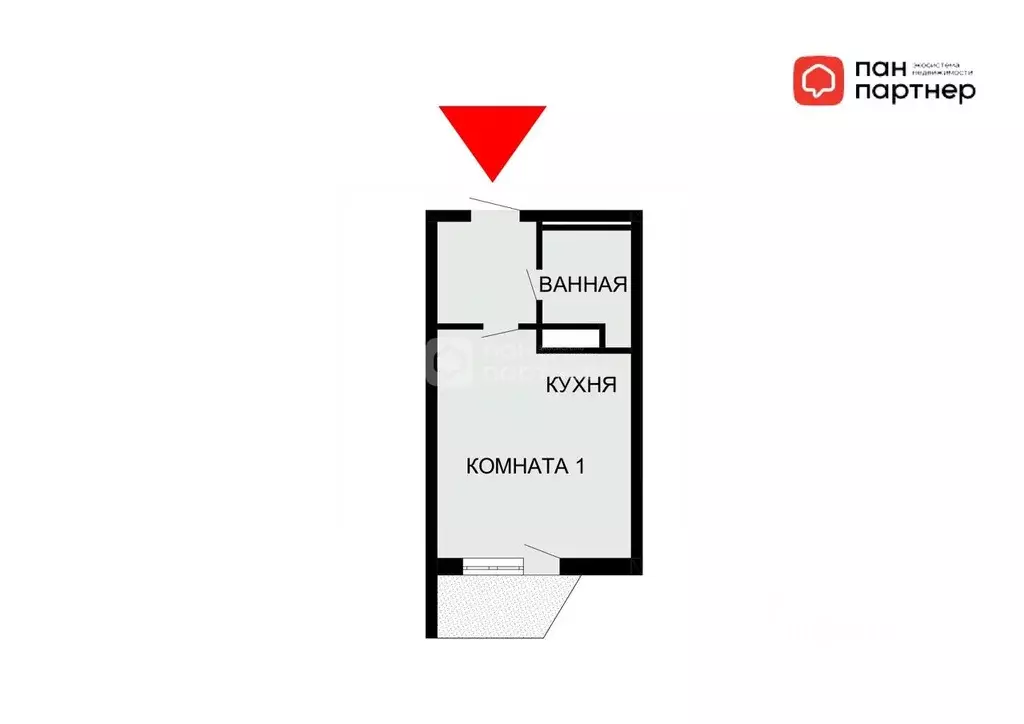 Студия Ленинградская область, Мурино Всеволожский район, ул. Шоссе в ... - Фото 2