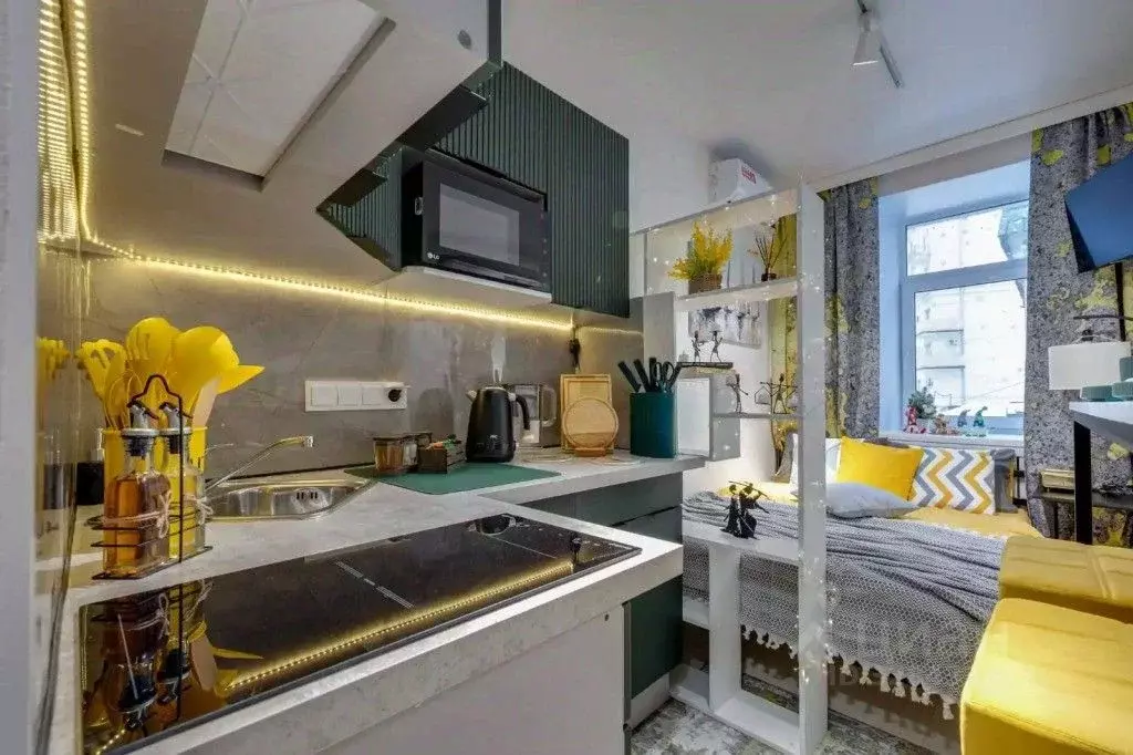 1-к кв. Москва Средняя Переяславская ул., 27С1 (13.0 м) - Фото 1