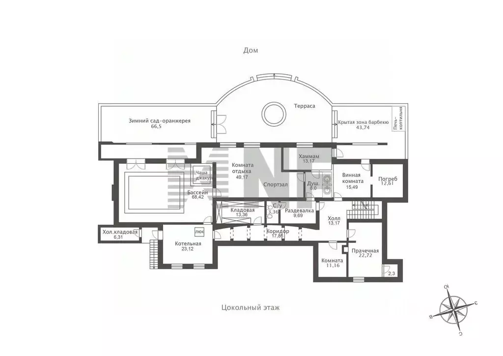 Коттедж в Ленинградская область, Выборгский район, Первомайское с/пос, ... - Фото 2