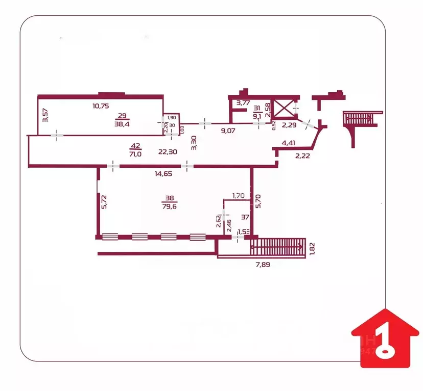 Помещение свободного назначения в Омская область, Омск ул. Маршала ... - Фото 2