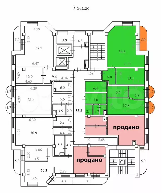 Продам офис в Бизнес-Центре, 113 м - Фото 0