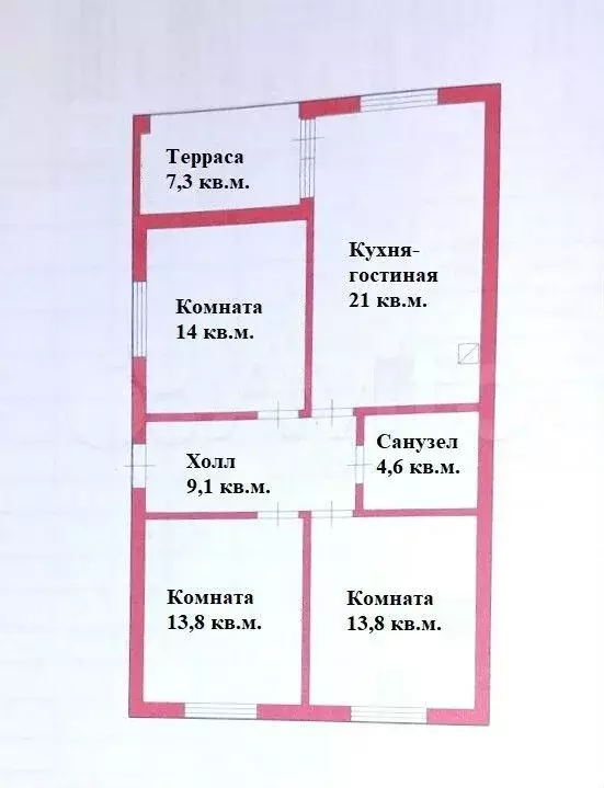 Дом 90 м на участке 8,5 сот. - Фото 0