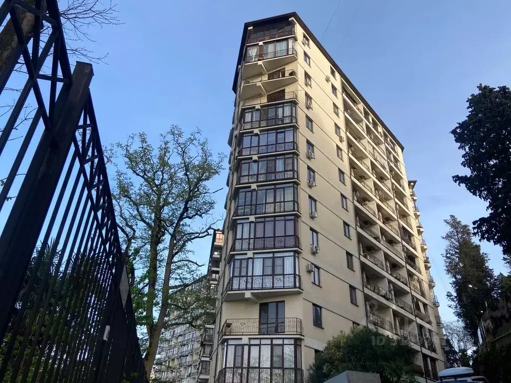 1-к кв. Краснодарский край, Сочи Новый Сочи мкр, ул. Санаторная, 48 ... - Фото 0