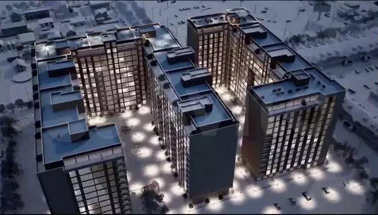 1-к. квартира, 30,2 м, 12/13 эт. - Фото 1