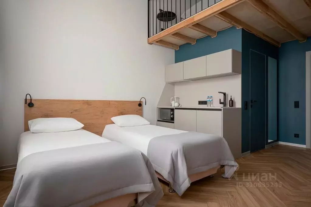 Комната Калининградская область, Зеленоградск ул. Тургенева, 1Б (26.0 ... - Фото 1