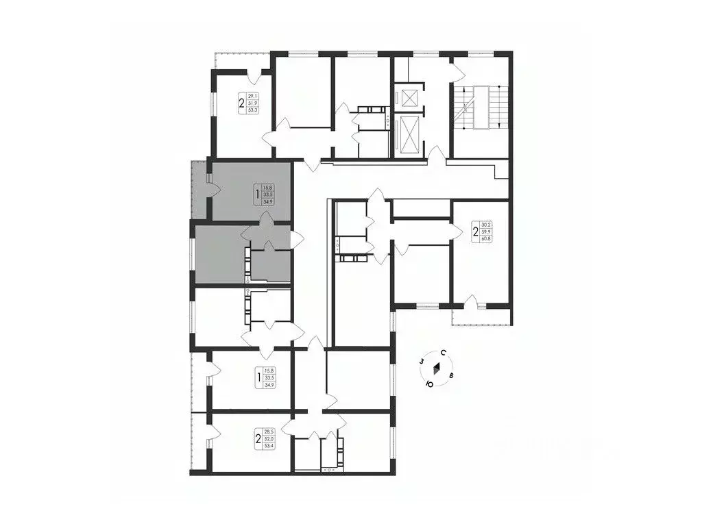 1-к кв. Воронежская область, Воронеж Первое Мая мкр, Май жилой ... - Фото 2