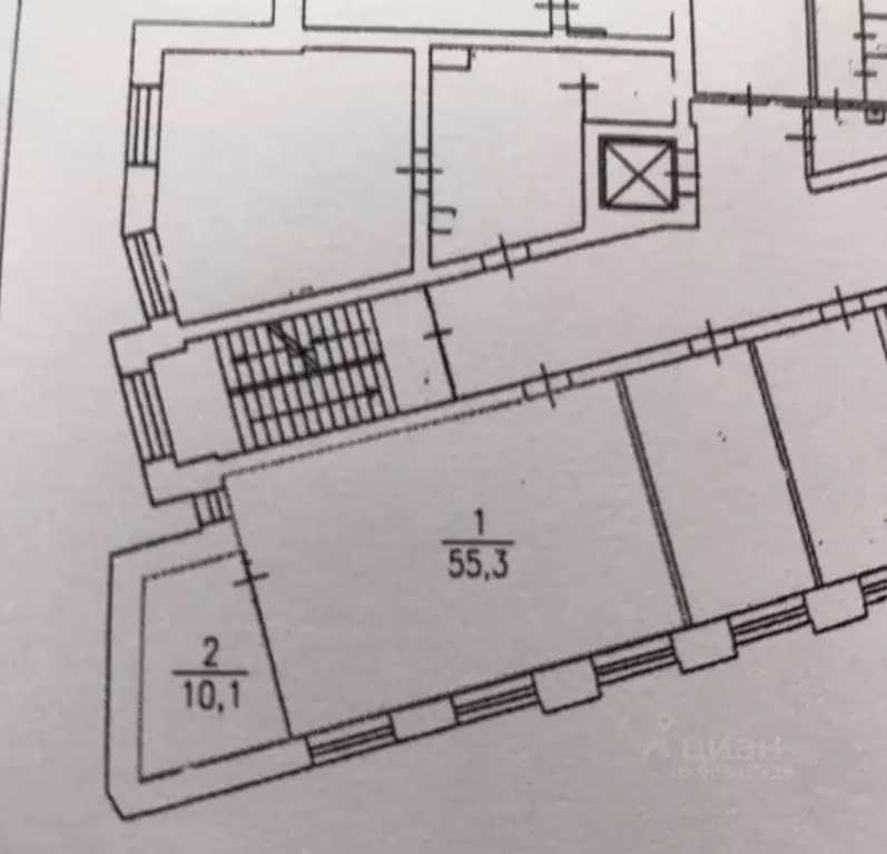 Офис в Тюменская область, Тюмень ул. Немцова, 22 (65 м) - Фото 1