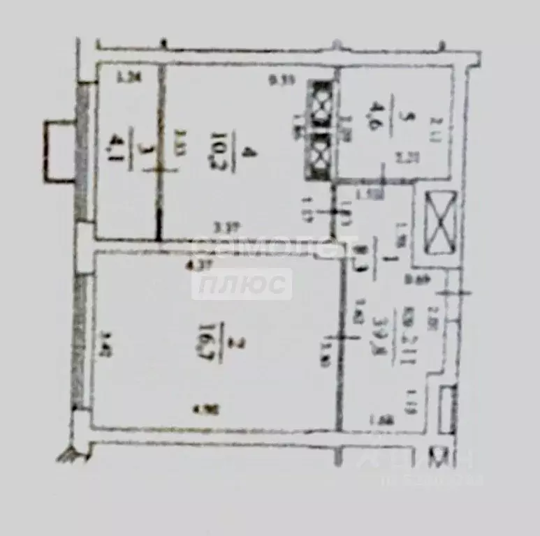 1-к кв. Нижегородская область, Нижний Новгород ул. Белинского, 66 ... - Фото 2
