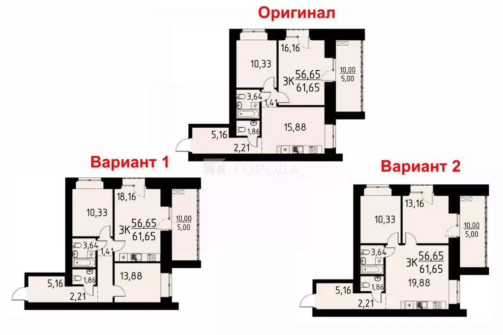 3-к кв. Томская область, Томский район, д. Кисловка, Северный мкр ул. ... - Фото 1