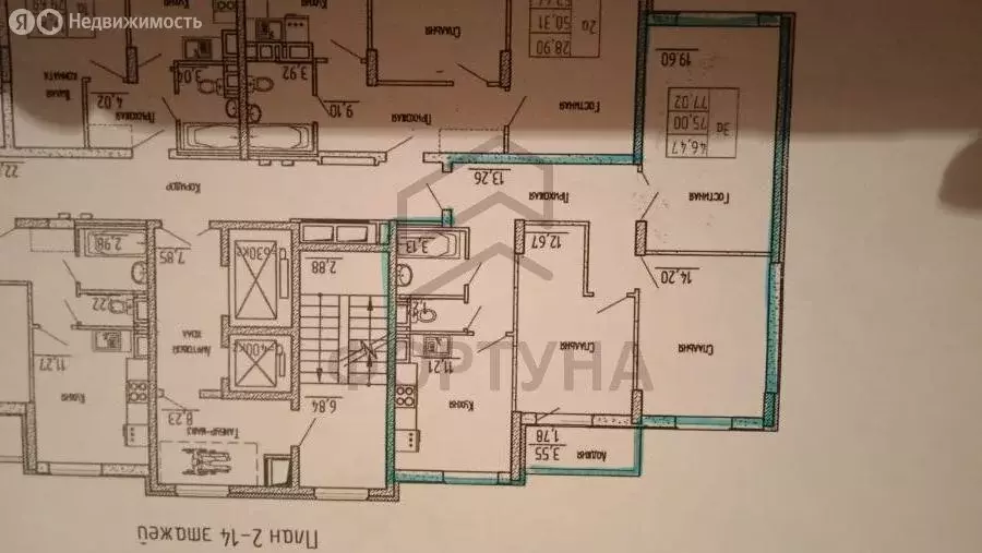 3-комнатная квартира: Воронеж, улица Артамонова, 34Ж (75.3 м) - Фото 0