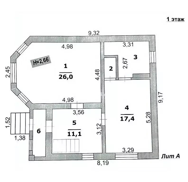 Дом в Белгородская область, Белгород ул. Имени Н.Б. Голицына (133 м) - Фото 2