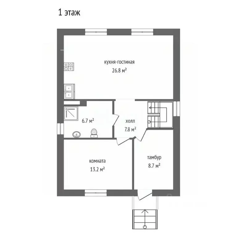 Дом в Костромская область, Костромской район, Середняковское с/пос, д. ... - Фото 2