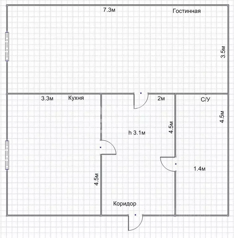 1-к кв. Дагестан, Дербент ул. Имени Салавата Исмаилова, 5 (53.0 м) - Фото 2