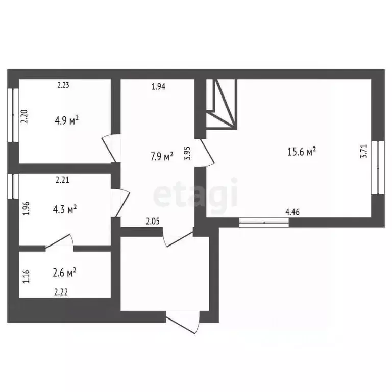 Дом в Кемеровская область, Кемерово Интернациональная ул. (43 м) - Фото 2