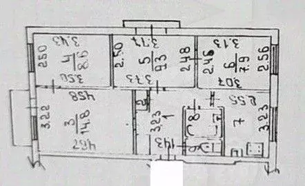 4-к кв. Волгоградская область, Волжский ул. Пушкина, 58 (59.0 м) - Фото 2