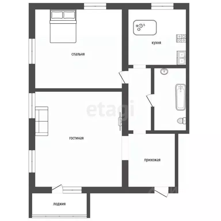 2-к кв. Оренбургская область, Оренбург ул. Богдана Хмельницкого, 3А ... - Фото 2