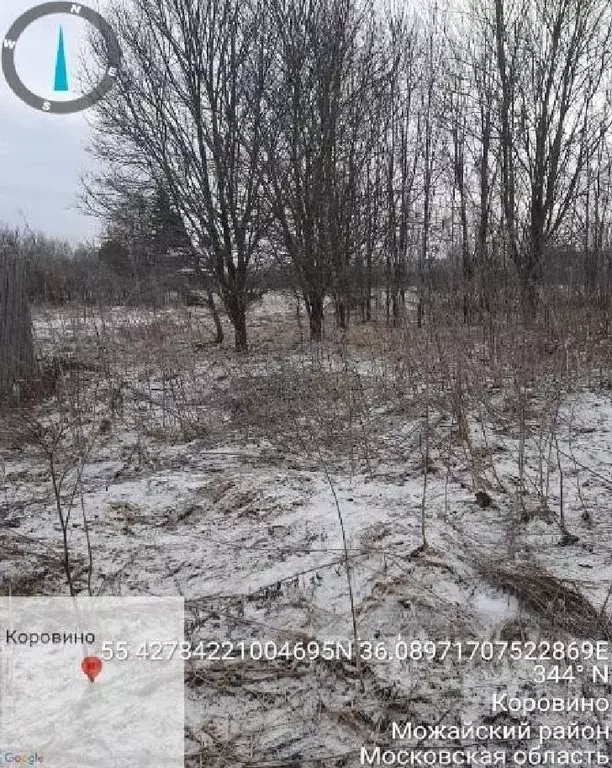Участок в Московская область, Можайский муниципальный округ, д. ... - Фото 0