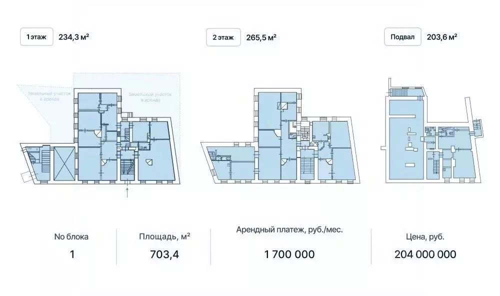 Помещение свободного назначения в Москва Лефортовский пер., 12/50С2 ... - Фото 2