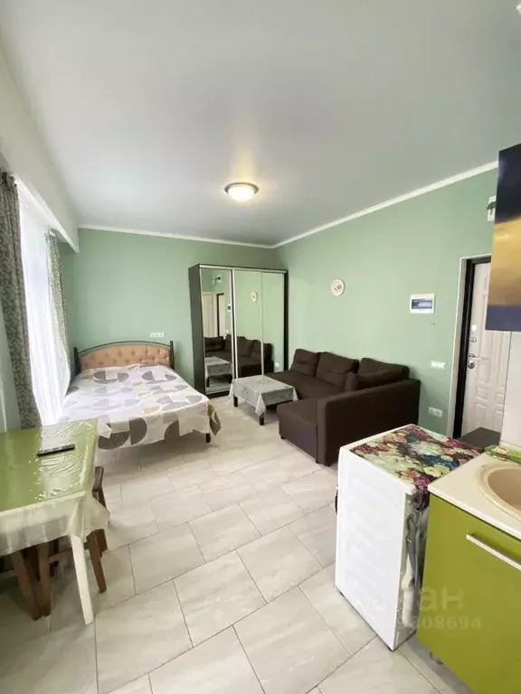 Студия Краснодарский край, Сочи ул. Кирова, 28А (30.0 м) - Фото 0