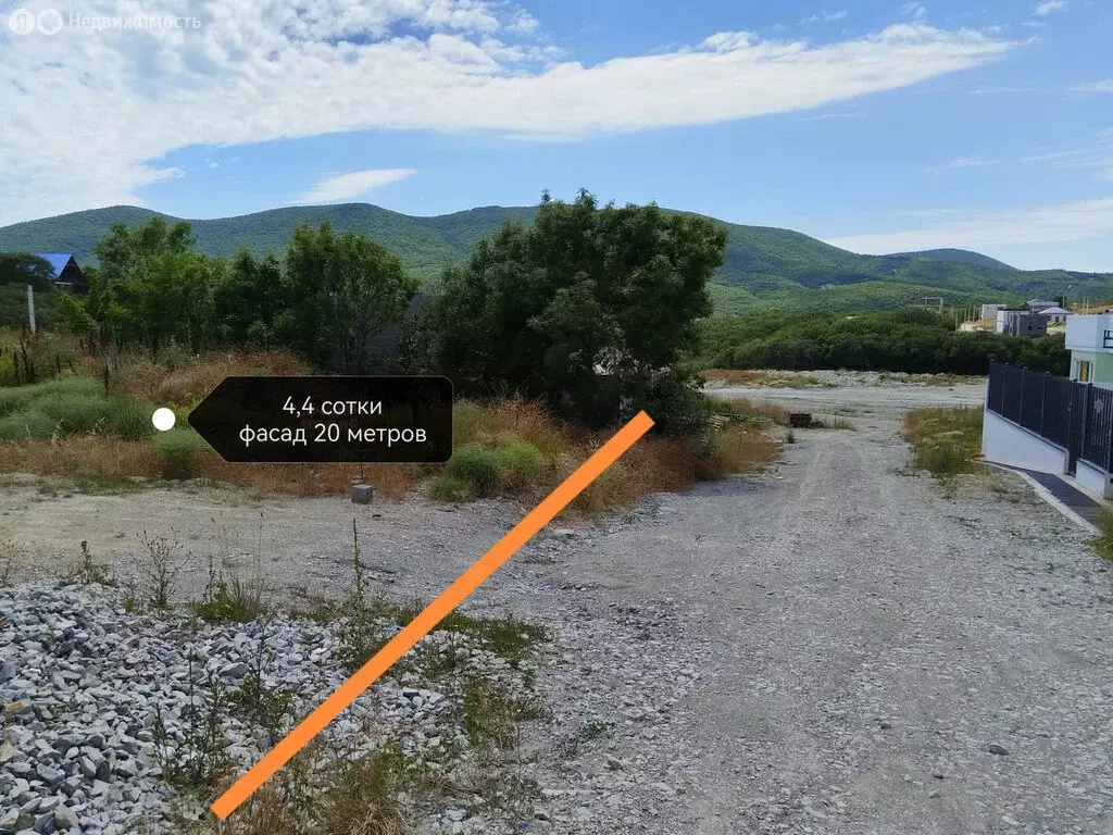 Участок в Новороссийск, Шоссейная улица (4.4 м) - Фото 1