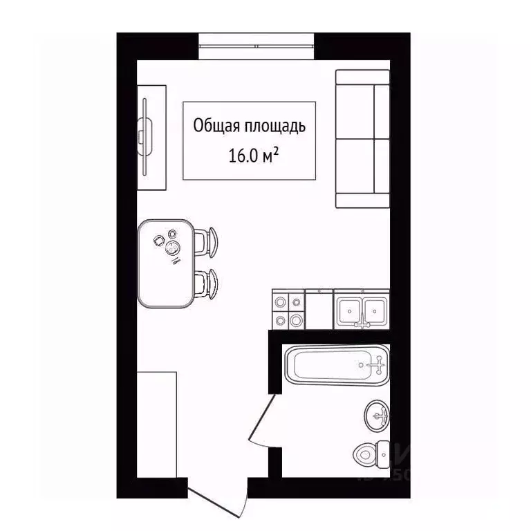 Студия Алтай, Майминский район, с. Майма ул. Энергетиков (16.0 м) - Фото 2