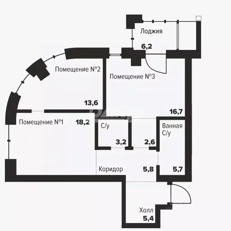 2-к кв. Челябинская область, Челябинск ул. Труда, 157А (70.3 м) - Фото 1