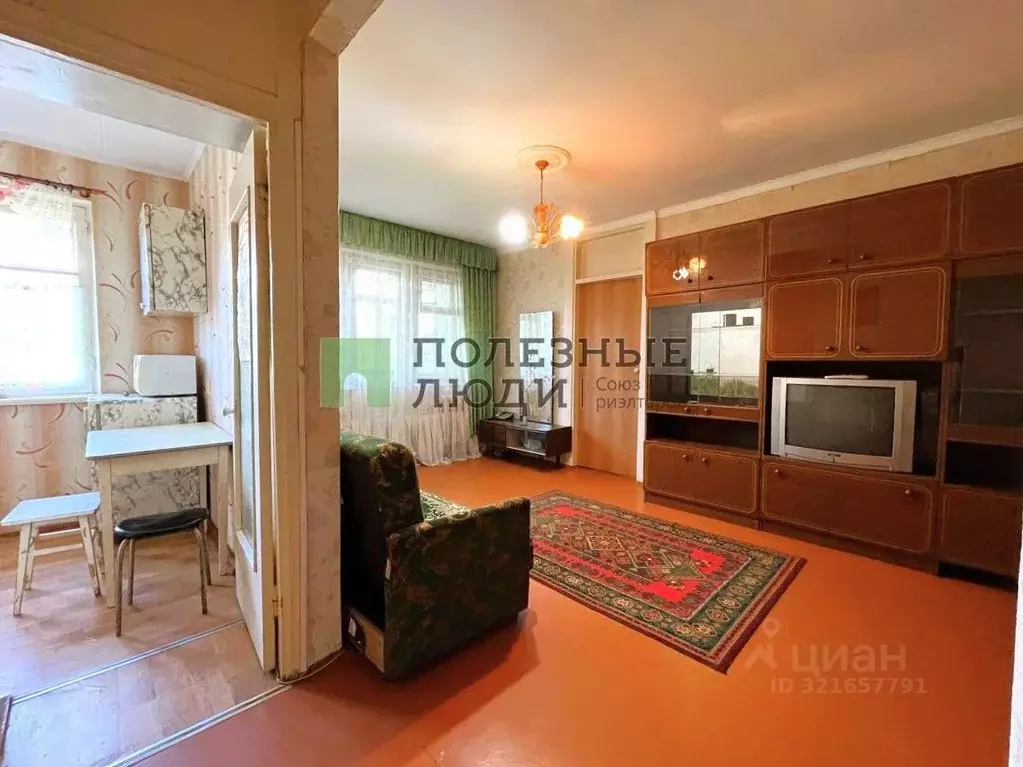 2-к кв. Орловская область, Орел Комсомольская ул., 406 (44.0 м) - Фото 1