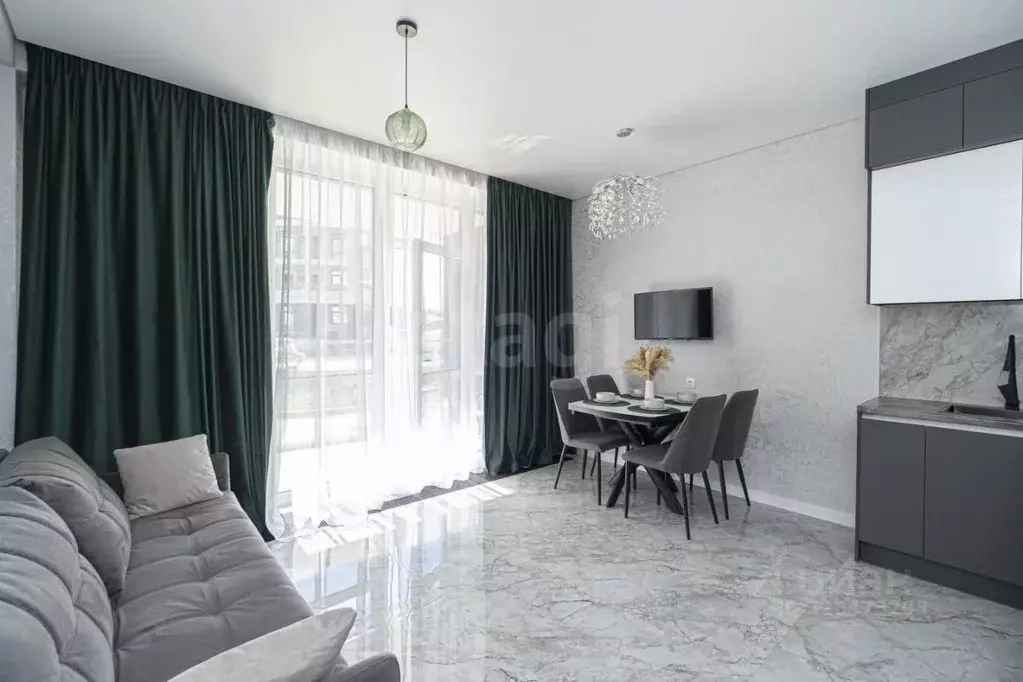 Студия Севастополь ул. Летчиков, 10к4 (35.0 м) - Фото 1