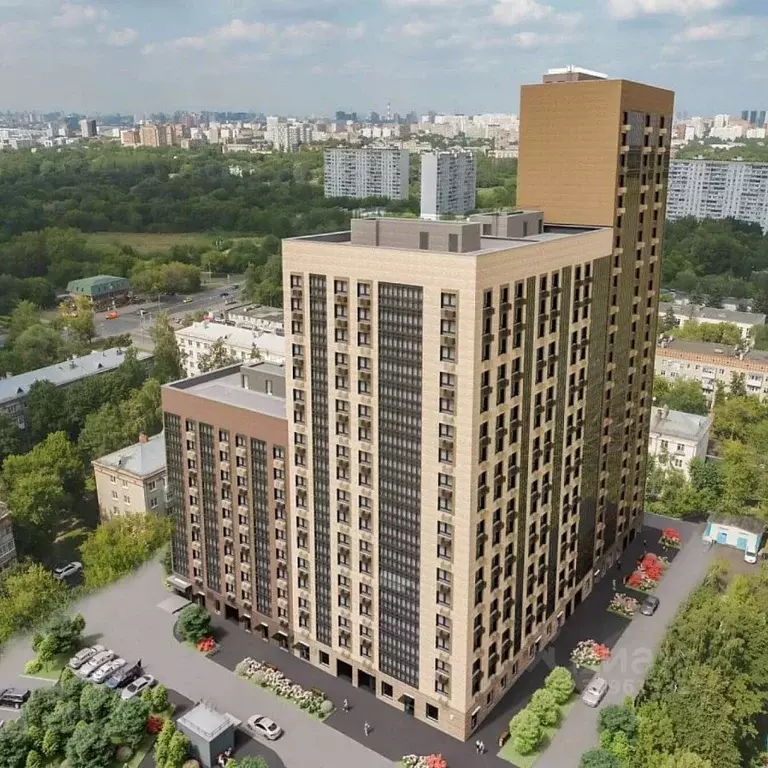 1-к кв. Москва Спортивный проезд, 6А (47.0 м) - Фото 1