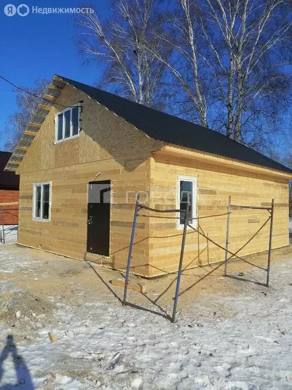 Дом в Первомайский район, посёлок Новый, Изумрудная улица (80 м) - Фото 1