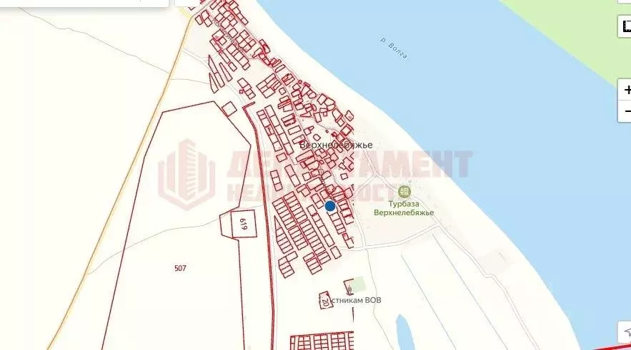 Участок в Астраханская область, Наримановский район, с. Верхнелебяжье ... - Фото 1