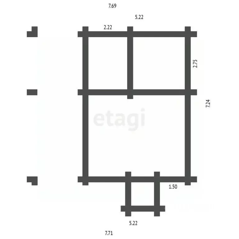 Дом в Вологодская область, Грязовецкий муниципальный округ, д. Большое ... - Фото 2