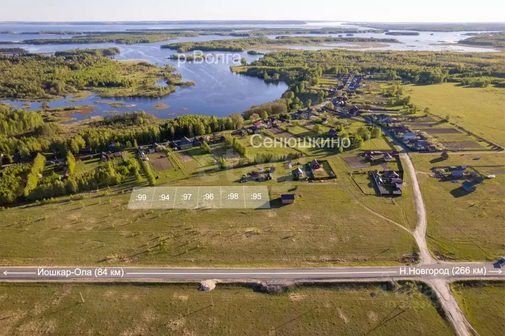 Участок в Марий Эл, Килемарский муниципальный округ, д. Сенюшкино ул. ... - Фото 1