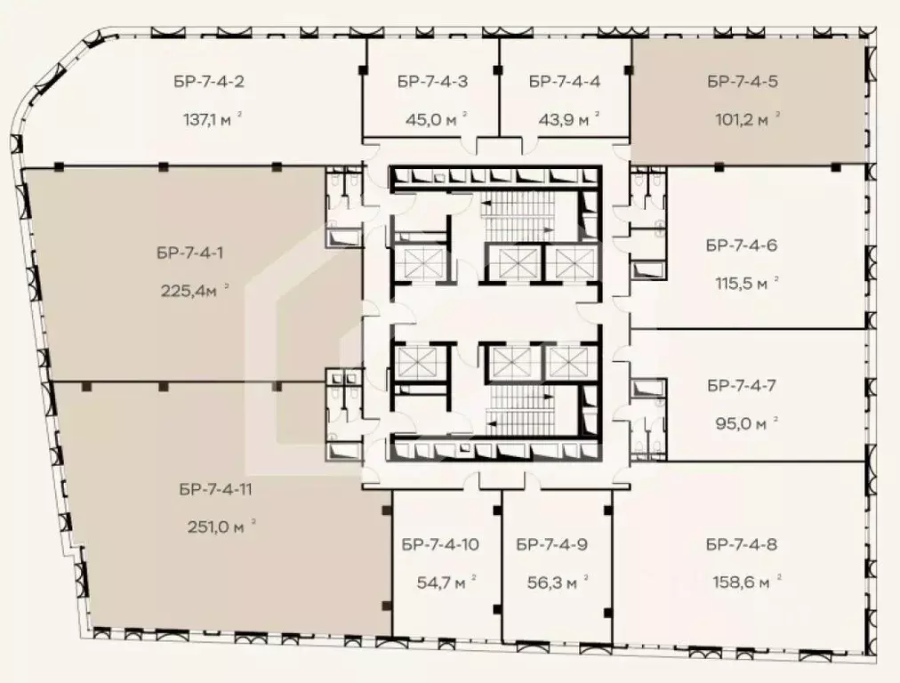 Помещение свободного назначения в Москва Холодильный пер., 3к1 (101 м) - Фото 2