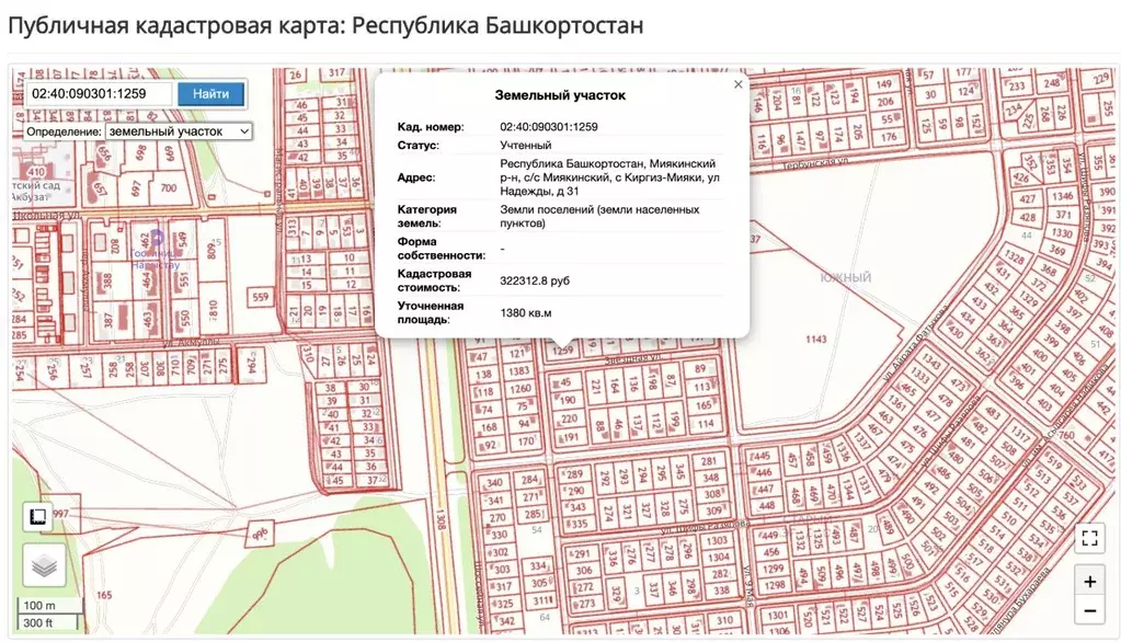 Участок в Башкортостан, Миякинский сельсовет, с. Киргиз-Мияки  (12.0 ... - Фото 2