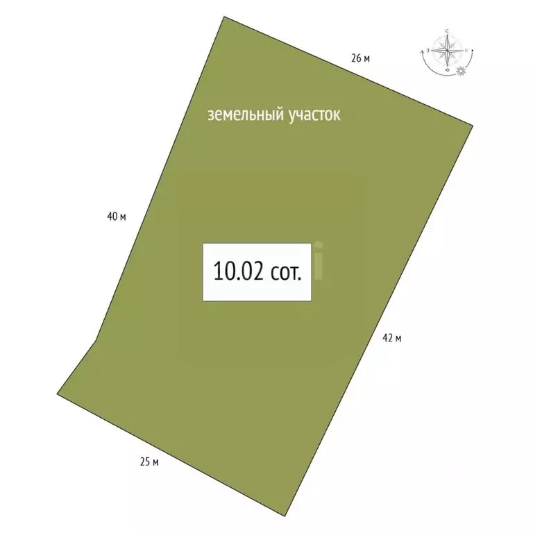 Участок в Алтай, Майминский район, пос. Алферово Центральная ул., 31А ... - Фото 2