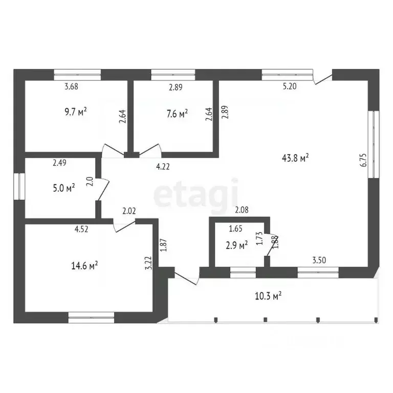 Дом в Калининградская область, Гурьевский муниципальный округ, пос. ... - Фото 2